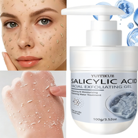 YUITIKUE Salicylic Acid Facial Exfoliating Gel 100g Cleansing & Moisturizing Care for Smooth, Silky Skin