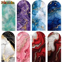 Mocsicka Wedding Party Arch Backdrop Cover Backdrop Dark Blue Red Marble Bridal Show Party Background Birthday Chiara Photozone
