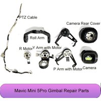 New Mini 5 Pro Gimbal Repair Parts PTZ Cable Y Arm with Motor Accessories for DJI MINI 5 PRO Drone Gimbal Replacement Parts