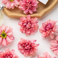 10/20Pcs Artificial Silk Chrysanthemum Flowers DIY Decorative Gifts Candy Box Scrapbook Wedding Arch Home Yard Holiday Ornaments