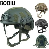 BOOIU Fast Tactical Helmet Wendy Suspension System Fiberglass Outdoor Activity Training Safety Riot And Rapid Protection Helmet