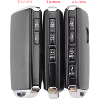 Smart Remote Car Key Shell Case FOB for Mazda 6 CX-9 CX-3 CX-5 CX-30 Axela 2020 2021 BCYB-67-5DY With Logo