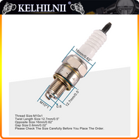 A7TC Spark Plug For GY6 50cc 70cc 90cc 110cc 125cc 150cc ATV Dirt Bikes Go Kart Moped Quad