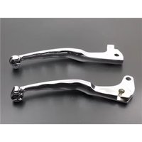 Chrome Brake Clutch Skull Levers for Yamaha XV 250 535 700 750 1000 1100 Custom