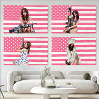 Wo Ater Dark H-hailey L-lujan flag Suitable For Party Club Outdoor Interior Wall Art Decoration Banner Gift