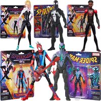 Hasbro Spider Man 2099 Hobie Brown Miles Morales Ashley Johnson Peter Parker Venom Kraven The Hunter Action Figure Toys Gifts