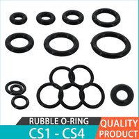 VMQ Food Grade Thickness CS1mm 2mm 3mm 4mm O-ring Silicon Insulated Sealing Ring Black Rubber Silicone O Ring Gasket Washers