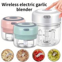 100ML/250ML elektryczna maszynka do mielenia mięsa rozdrabniacz do czosnku obróć prasa do czosnku kruszarka warzywna krajalnica do cebuli kuchenne akcesoria kuchenne