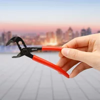 Ultra-Thin 5/6 Inch Multifunction Mini Pump Clamp Pliers for Small Pipes Crescent Wrench with 4 Stops No Button