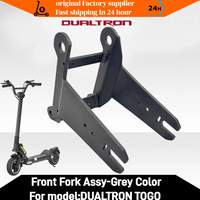 Original Gray Front Fork Replacement Spare Parts Exclusive Fit Dualtron Togo Electric Scooter Accessories