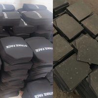Level NIJ IIIA Protective Composite Steel Plate 25X30CM board tactical insertion board backpack deck defense shield self-defense