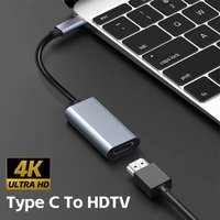 Type C to HDMI-compatible Cable USB Type C to HDTV Converter HD 4K USB 3.1 HDTV Cable Adapter For MacBook Laptops Samsung Xiaomi
