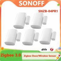 SONOFF SNZB-04PR1 Zigbee 3.0 Tür-/Fenstersensor Überwachung Manipulationsalarm Lokale Intelligente Szenensteuerung Benötigt Zigbee-Hub Smart Home