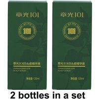 ZHANGGUANG 101B Anti Hair Loss HAIR TONIC 2*120 ml (101M) Chinese Medicine Therapy Hair Growth Treatment Essence 100% original image 3