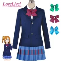 25Anime Love Live Cosplay Costumes Honoka Kousaka School Idol Project Dress Play Uniform Suit Full Set Halloween Party for Women