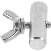 Stainless Steel Awning Rail Stoppers for Rvs Campers Tents Heavy Duty Wing Bolts Outdoor Shade Structure Support Camping