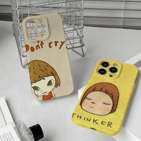 Art Y-Yoshitomo Nara Phone Case For IPhone 17 16 15 14 13 12 11 Plus Pro Max Mini Precise Hole Matching Film Covers