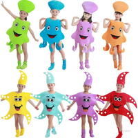 Children's Adorable Marine Animal Costumes Ocean-themed Party Outfits Starfish And Lobster Costumes Stage Performance Attire