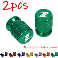 For KAWASAKI New Z400 2019 Z900 Z1000 Z800 Z750 Z300 Z650 Tire Valve Air Port Stem Cover Caps 2 Pcs Motorcycle Accessories