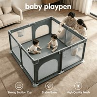 Foldable Portable Indoor Outdoor Play Mat Nursery Home Travel Safety Toddler Fence Playground Infantil Baby Playpen Play Yard