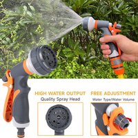 Water Sprayer Garden Hose Nozzle Garden Watering Car Wash Adjustable Ground Car Wash Sprinkler Home Irrigation Spray