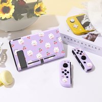 Pile of Little Rabbits Protective Case for Switch Oled, Soft TPU Slim Cover for Nintendo Switch Console,NS Game Accessorie