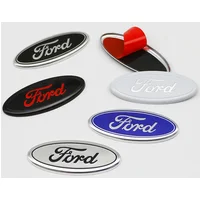 5.8cm Car Steering Wheel Center Badge Logo Sticker Steering Wheel Logo Sticker For Ford Focus 3 MK2 Fiesta MK7 Mondeo MK4 Fusion