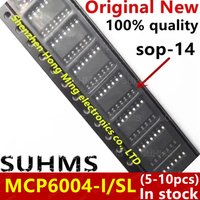 (5-10piece)100% New MCP6004 MCP6004-I/SL sop-14
