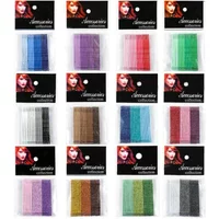 20pcs Candy Color Metal Hair Clips Women Girls Hairpins Barrettes Curly Wavy Grips Hairstyle Bobby Pins Hair Styling Accessories
