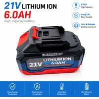 21V Li-ion Battery 6000mAh For Makita 18V Impact Wrench Drill DDF487 BL1850、