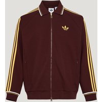 Adidas Authentic Three Leaves Men's Lapel Embroidery Sports Casual Jacket KV8865