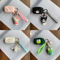 Cartoon Sanrio Case For Sony WF-1000XM5 Protective Case With Keyring Cute Protection Cover For Sony WF 1000XM5 Case Cover