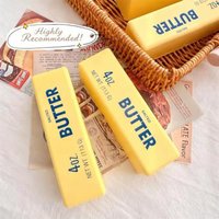 1-5 Pcs Butter Stick Squishy Fidget Toys Elastic Cheese Stick Funny Squeeze Prank Toy Stress Anxiety Relief Game Squeeze Toys