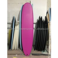 Customized Blue IXPE Soft Surf Boards Waterproof Foam Surfboards With Vacuum Bagging For Ocean Waters