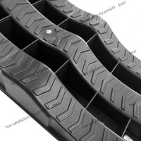 Car leveling ramp, 2 pcs, RV wheel wedge, 3-step camper leveling block, trailer wheel wedge and leveler, light travel
