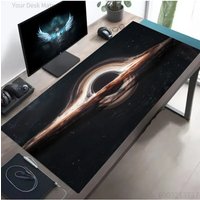 Cosmic Black Hole Mouse Pad Large Computer Office Mini PC Desk Mat XXL Laptop Tablet Gaming Keyboard Desk Accessories