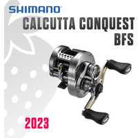 SHIMANO 2023 CALCUTTA CONQUEST BFS Fishing Reel Baitcast Reel Small bait fishing wheel13/1BB Max Drag 3.5K G