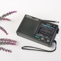 Tecsun AM/FM/SW Portable Radio with High Sensitivity Tuning Stereo Headphones for Indoor and Elderly R-9012/R-909/R-9700
