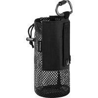 Bassdash Water Bottle Pouch with Molle Straps Belt Clip Carabiner Foldable Mesh Holder Bag for Travel Fishing Hunting Hiking