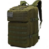 50L Camouflage Military Backpack Men's Military Tactical Bag 3C Backpack Hunting Hiking Backpack Waterproof and Insectproof Bag