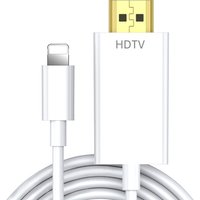 Fonken 1080P HDTV Cable For iPhone 14 13 12 11 for IOS to HDMI-Compatible Cable for HD Digital AV Adapter Sync Screen Connector
