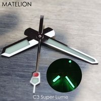 C3 Super Lume Watch Hands for NH35 NH36 NH38 NH70 NH71 NH72 4R35/36 7s35/36 7002 7009 Movt Polished Silver Rose Gold Accessories