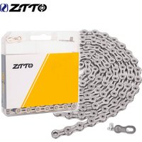 ZTTO 10 vitesses chaînes de vélo de route de montagne 8 9 10 11 12S vtt 11 vitesses chaîne de vélo 9S avec lien manquant connecteur magique