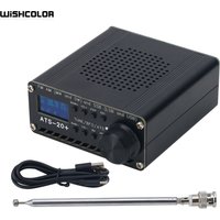Wishcolor ATS-20+ Plus ATS20 V2 SI4732 Radio Receiver DSP SDR Receiver FM AM (MW and SW) and SSB (LSB and USB)