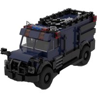Military Armored Vehicle Building Blocks Assault Army Car Model Classic Bricks compatible with LEGO Educational Toys Kids Gifts