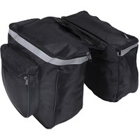 25L Double Side Bike Rack Bag Waterproof Mountain Road Bicycle Bike Rack Rear Seat Tail Carrier Trunk for Short-distance