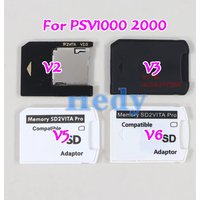 1PC Version V2 V3 V5 V6 5.0 6.0 For PSVita PSV1000 Card Adapter TF SD2Vita Convertor Fast Loading For PSV 1000 2000