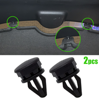 2X Parcel Shelf Clips For Nissan Juke F15 Rear Plastic Button Bootlid Interior Trunk Hanger Cargo Hook Fastening Brackets Rivet