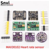 Snvi MAX30102 MAX30100 Heart rate Sensor Module Puls detection Blood oxygen concentration test For Arduino Ultra-Low Power
