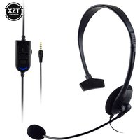 Operator Headphones Head-mounted With Noise Canceling Microphone One-ear Telephone Clear Call Headphones Single-Sided Headset